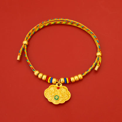 Feng Shui “Longevity Lock” Pet Collar | Blessing Charm for Cats & Dogs