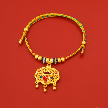 Feng Shui “Longevity Lock” Pet Collar | Blessing Charm for Cats & Dogs